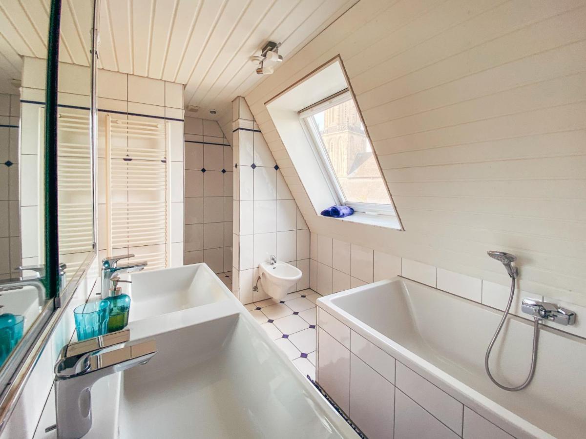 Rheinloft 3 - Grosse Giebelwohnung Mit Dachterrassen An Der Rheinpromenade Emmerich Extérieur photo